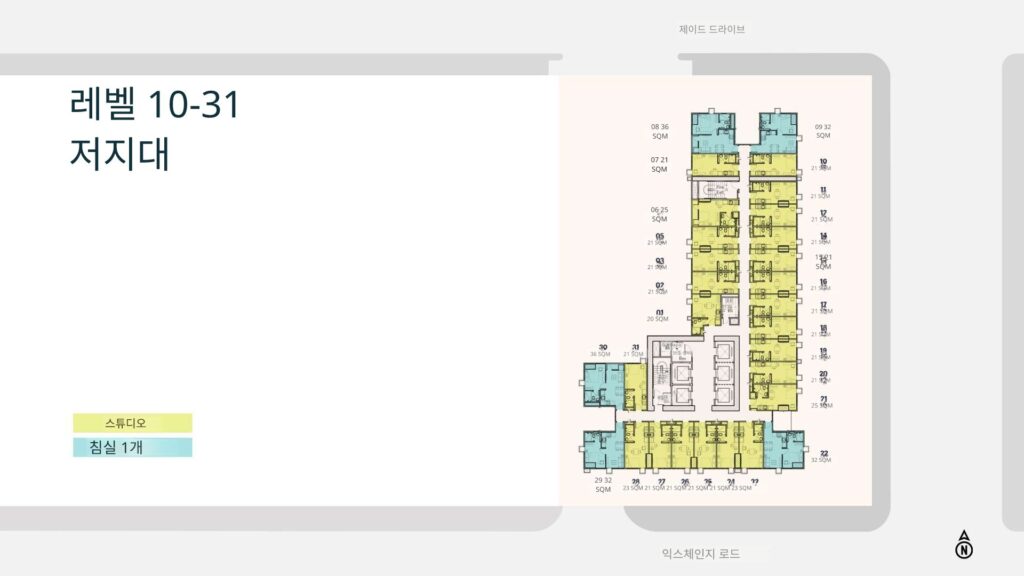 필리핀 마닐라 OLIN at Jade Drive 콘도 | 올티가스 중심 프리미엄 단지 분양