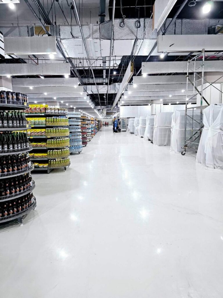 필리핀 인테리어 다바오 NCCC 몰 마아 지점 11,000sqm 슈퍼마켓 인테리어 | 전문 상업시설 시공