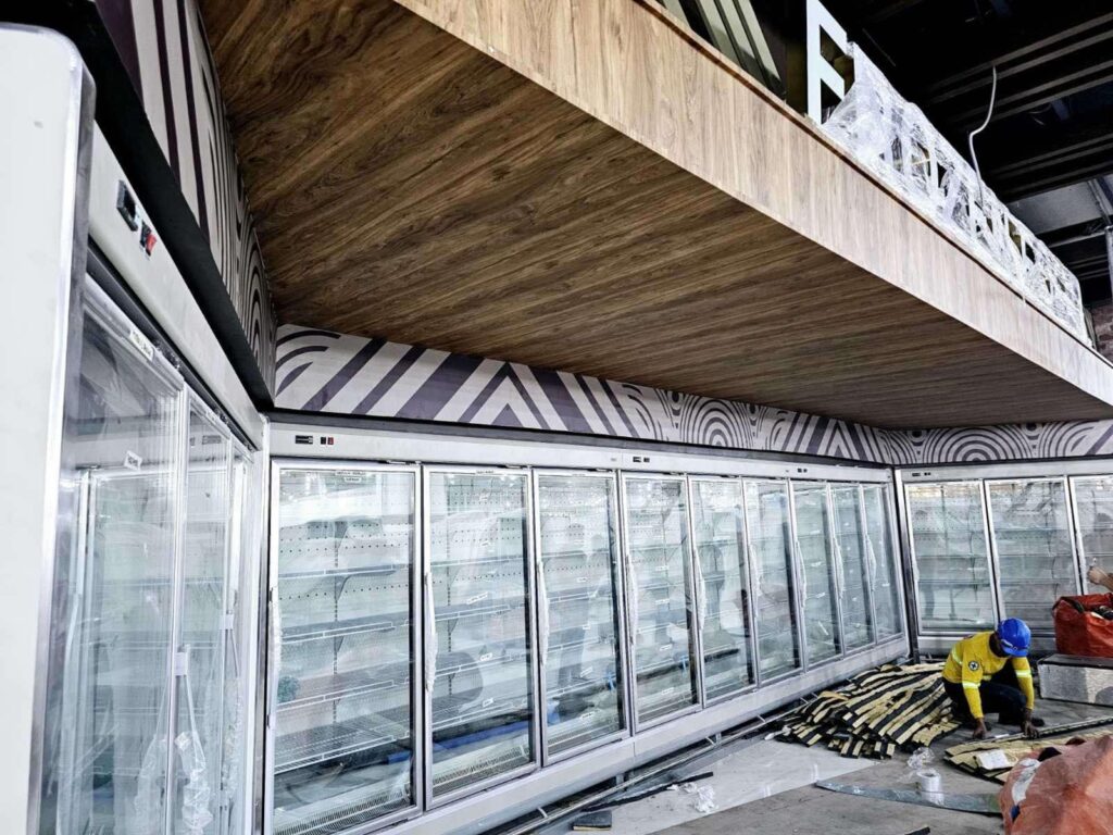 필리핀 인테리어 다바오 NCCC 몰 마아 지점 11,000sqm 슈퍼마켓 인테리어 | 전문 상업시설 시공
