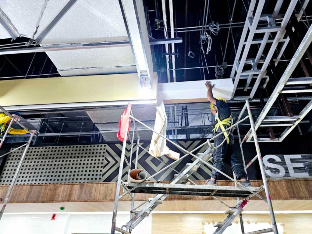 필리핀 인테리어 다바오 NCCC 몰 마아 지점 11,000sqm 슈퍼마켓 인테리어 | 전문 상업시설 시공