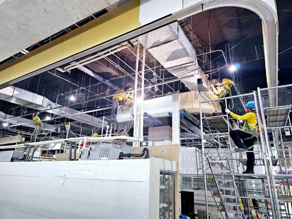 필리핀 인테리어 다바오 NCCC 몰 마아 지점 11,000sqm 슈퍼마켓 인테리어 | 전문 상업시설 시공