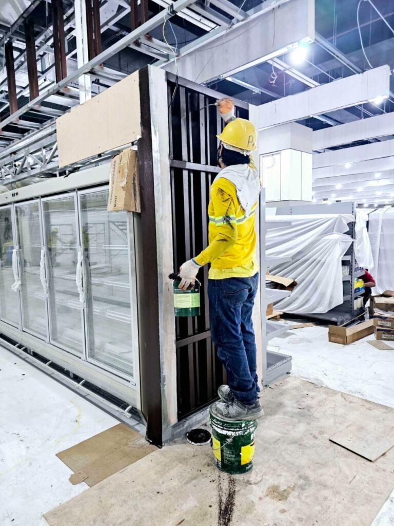 필리핀 인테리어 다바오 NCCC 몰 마아 지점 11,000sqm 슈퍼마켓 인테리어 | 전문 상업시설 시공