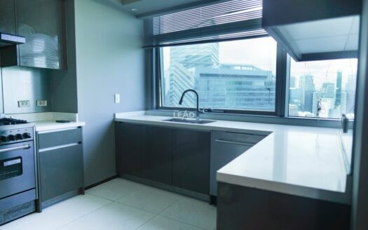 BGC 중심부 Pacific Plaza Towers North Tower 3베드룸 콘도 임대 | 최고 입지